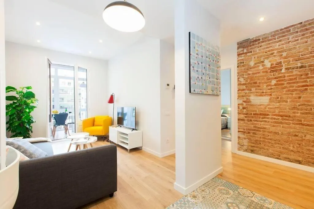 アパート Paseo De Gracia Spacious 4Bd - 4Bth バルセロナ